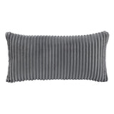 Chevron Gray Accent Chair - Ornate Home