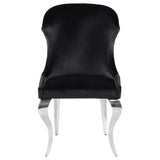 Cheyanne Black Side Chair (Set of 2) - Ornate Home