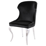 Cheyanne Black Side Chair (Set of 2) - Ornate Home