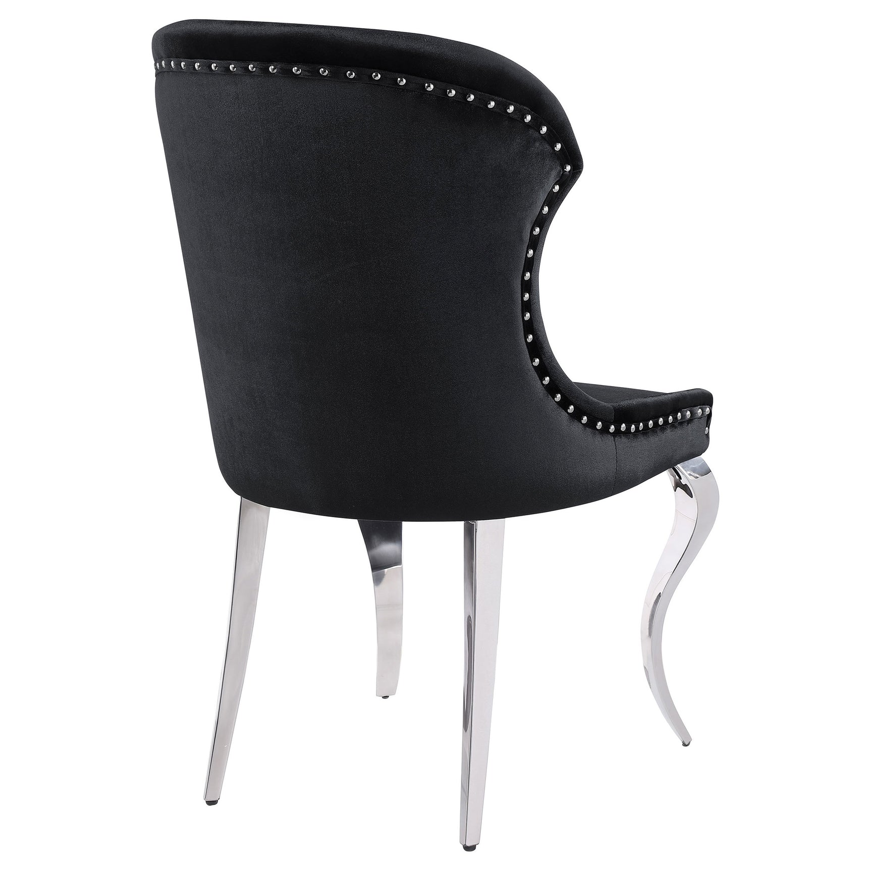 Cheyanne Black Side Chair (Set of 2) - Ornate Home