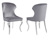 Cheyanne Grey Side Chair (Set of 2) - Ornate Home