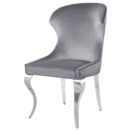 Cheyanne Grey Side Chair (Set of 2) - Ornate Home
