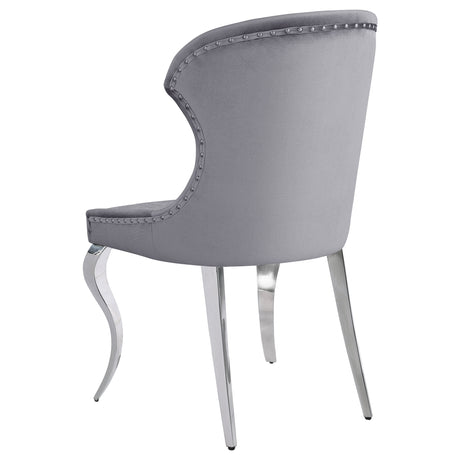 Cheyanne Grey Side Chair (Set of 2) - Ornate Home