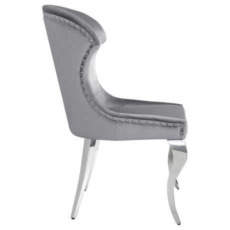 Cheyanne Grey Side Chair (Set of 2) - Ornate Home