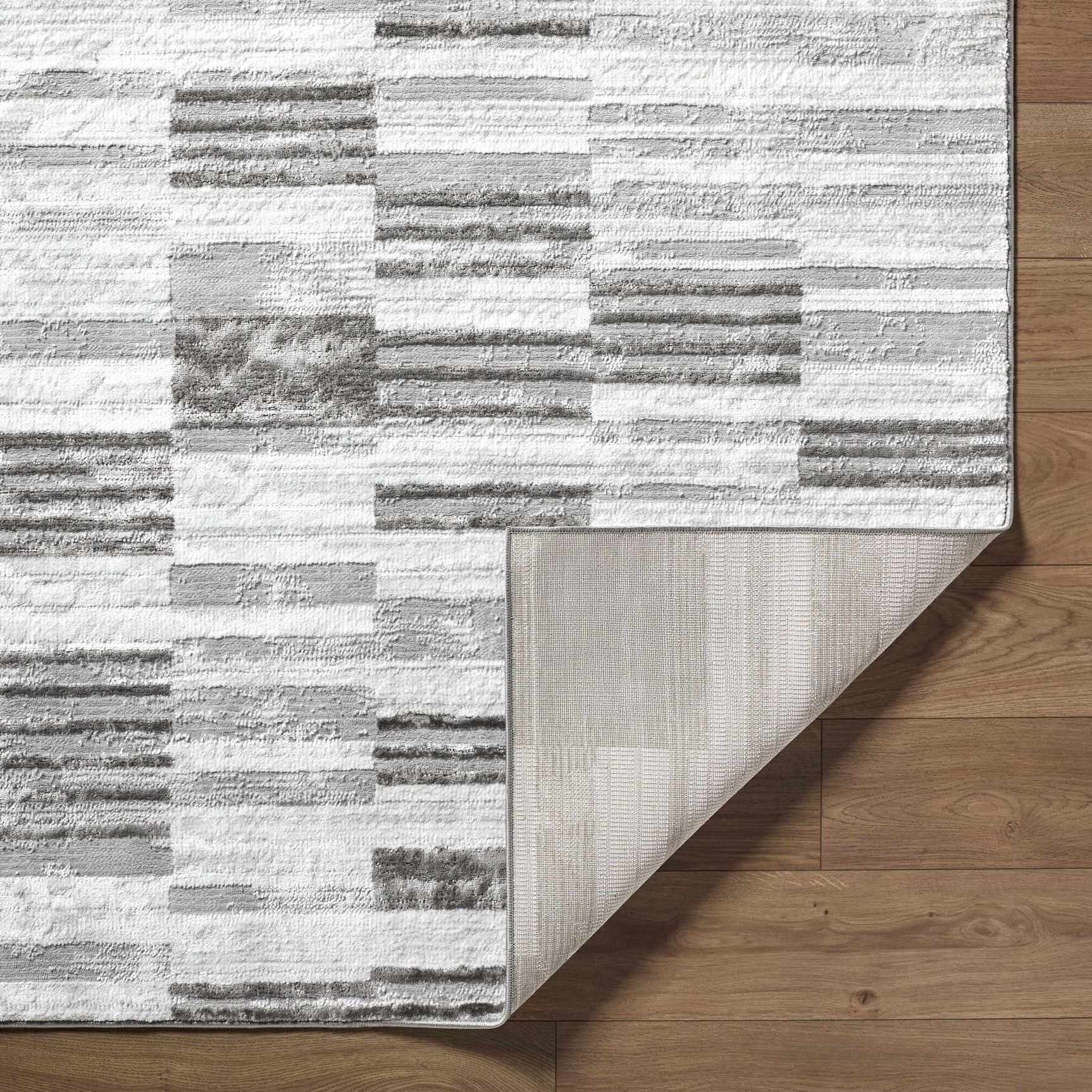 Chiaki Light Gray Area Rug - Ornate Home