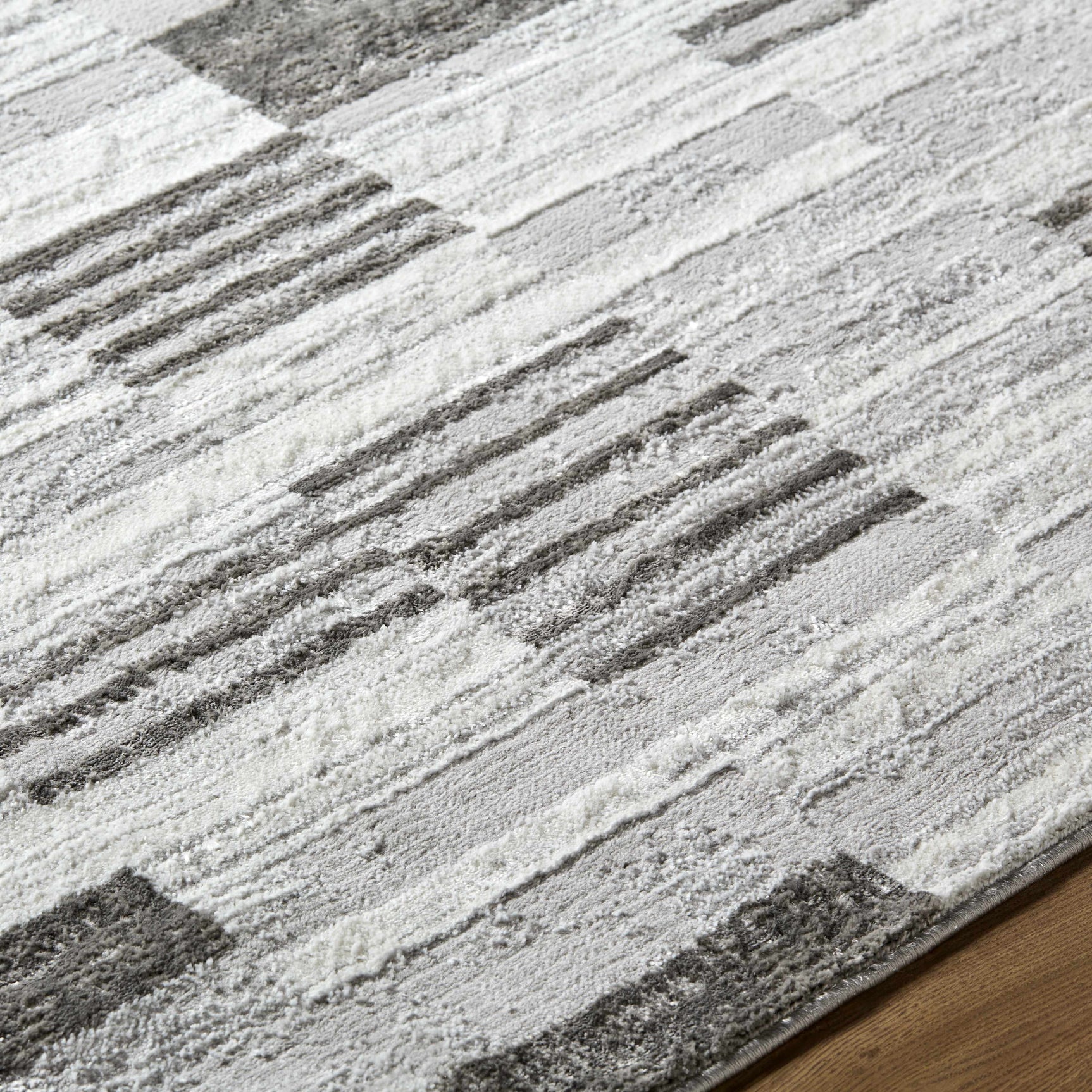 Chiaki Light Gray Area Rug - Ornate Home