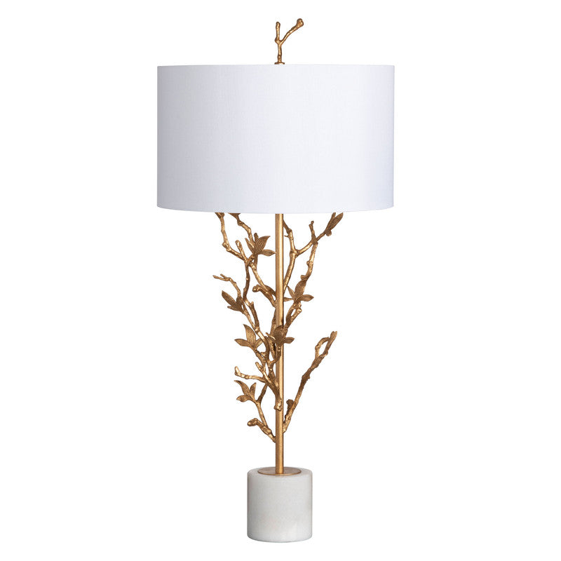 Chianti Gold/White Table Lamp - Ornate Home