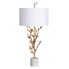 Chianti Gold/White Table Lamp - Ornate Home