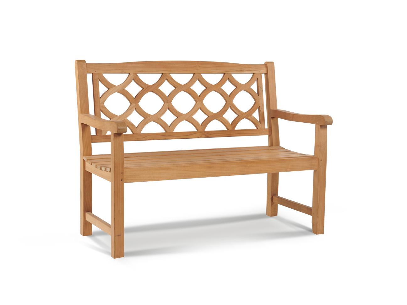 Chichester 2-Person Teak Outdoor Bench - Ornate Home