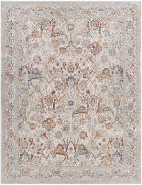 Chikao Cream Area Rug - Ornate Home