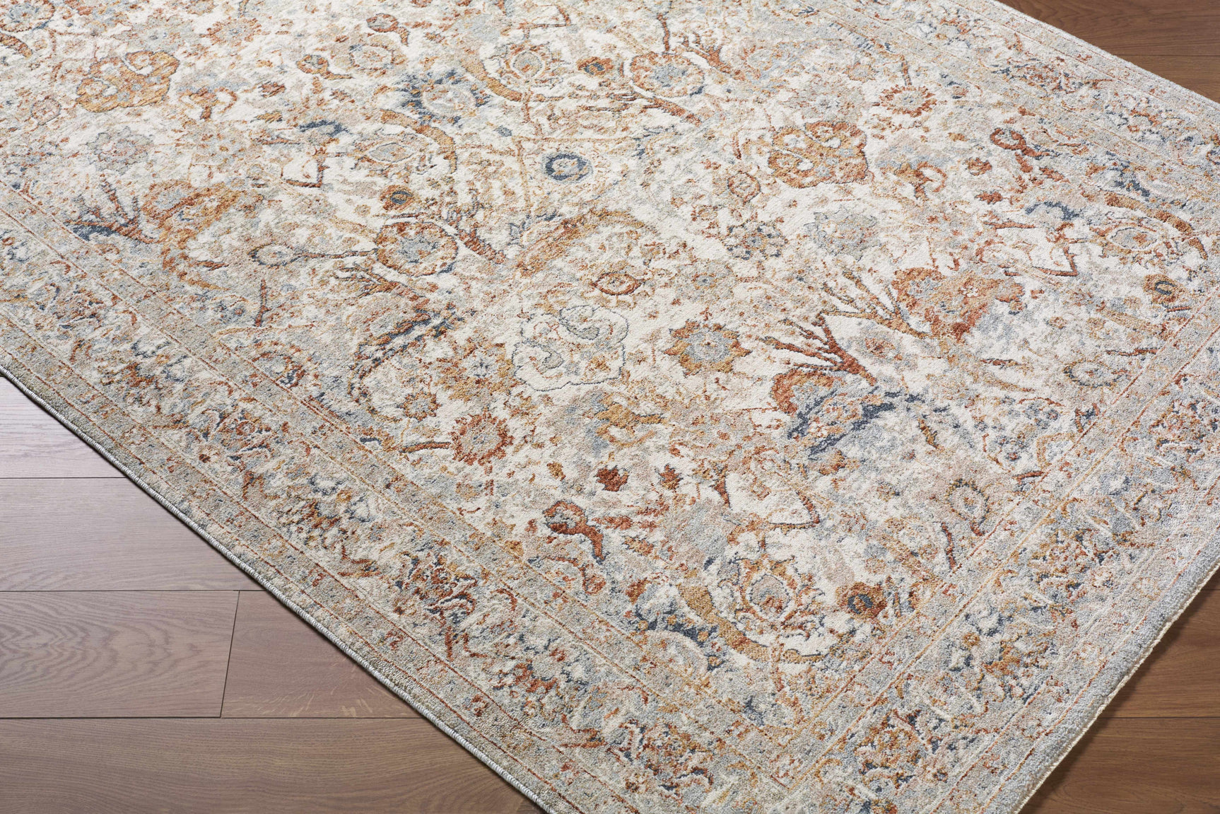 Chikao Cream Area Rug - Ornate Home