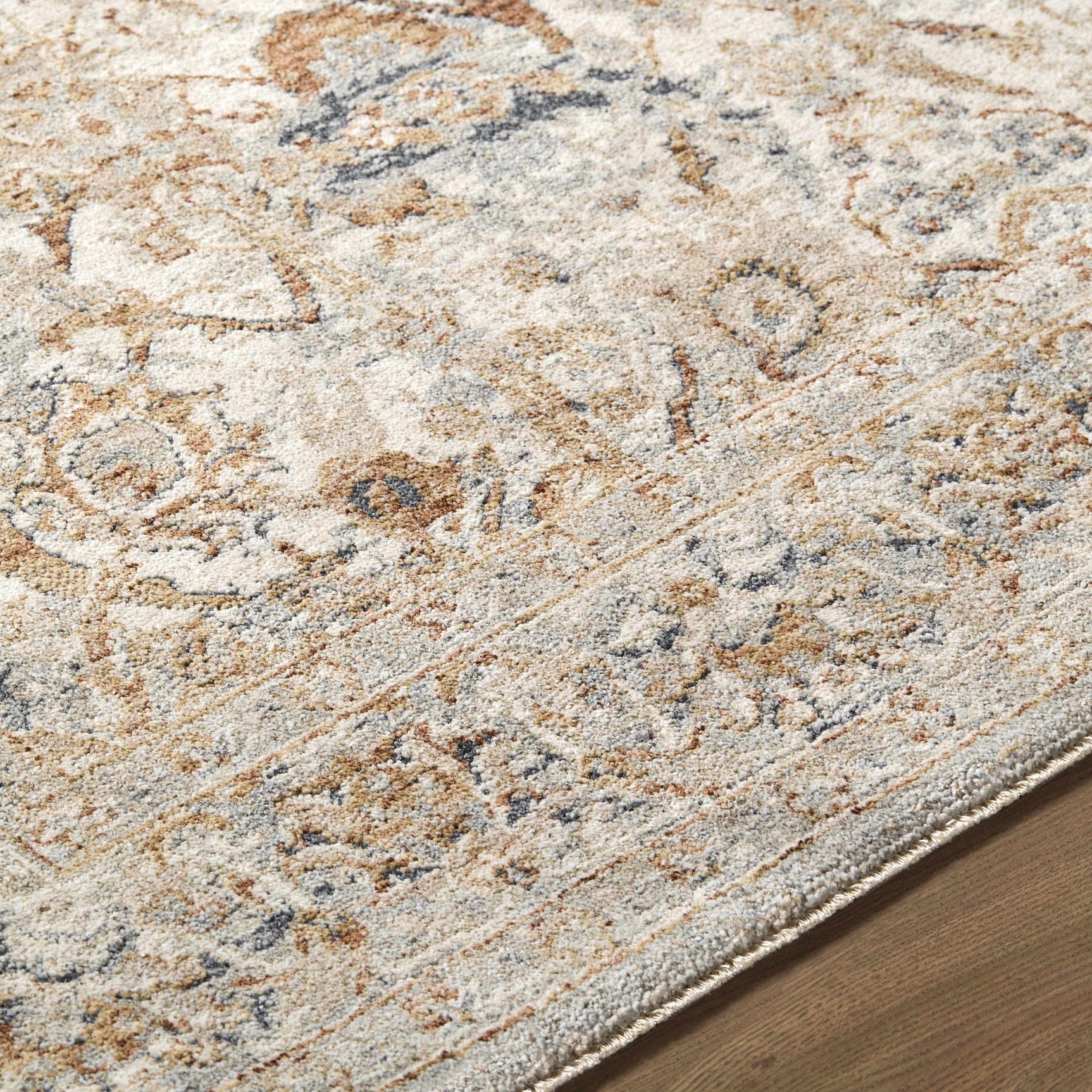 Chikao Cream Area Rug - Ornate Home