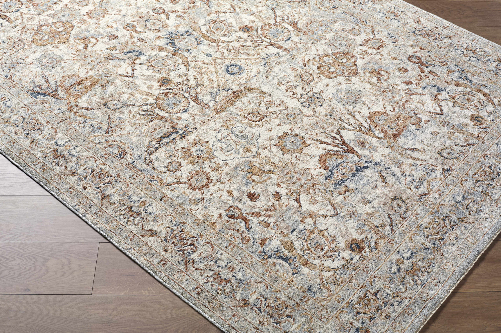 Chikao Cream Area Rug - Ornate Home