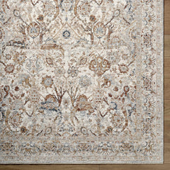 Chikao Cream Area Rug - Ornate Home