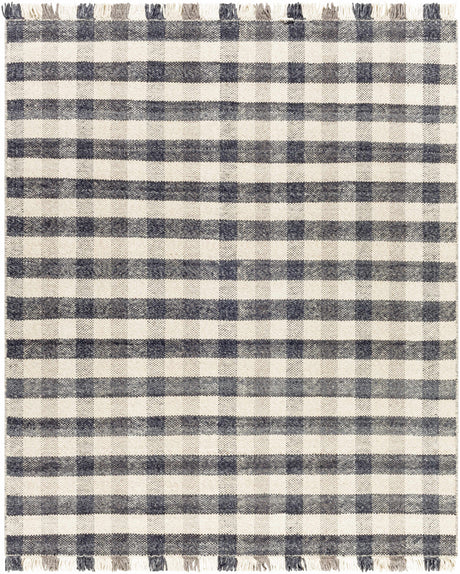 Chilliwack Gray Plaid Wool Rug - Ornate Home