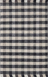 Chilliwack Gray Plaid Wool Rug - Ornate Home