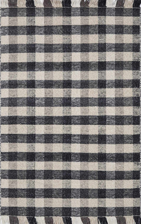 Chilliwack Gray Plaid Wool Rug - Ornate Home