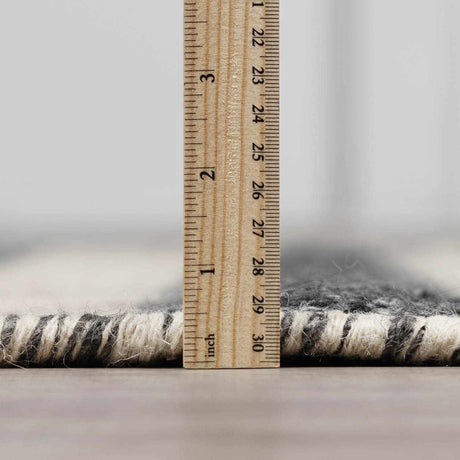 Chilliwack Gray Plaid Wool Rug - Ornate Home