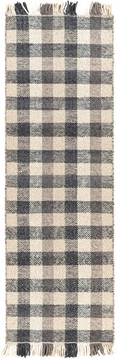 Chilliwack Gray Plaid Wool Rug - Ornate Home
