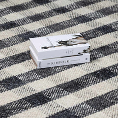 Chilliwack Gray Plaid Wool Rug - Ornate Home