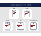 Chime 10 Inch Hybrid Full Mattress in a Box / Medium - Ornate Home