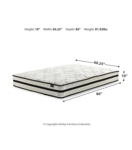 Chime 10 Inch Hybrid Full Mattress in a Box / Medium - Ornate Home
