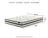Chime 10 Inch Hybrid Queen Mattress in a Box - Ornate Home