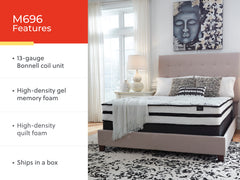 Chime 10 Inch Hybrid Twin Mattress in a Box - Ornate Home