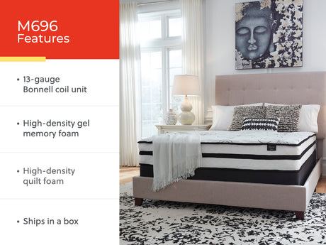 Chime 10 Inch Hybrid Twin Mattress in a Box - Ornate Home