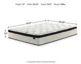 Chime 12 Inch Hybrid Full Mattress in a Box - Ornate Home