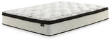 Chime 12 Inch Hybrid White California King Mattress & Foundation Set (Online Special Price) - Ornate Home