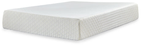 Chime 12 Inch Memory Foam White Queen Mattress & Adjustable Base - Ornate Home