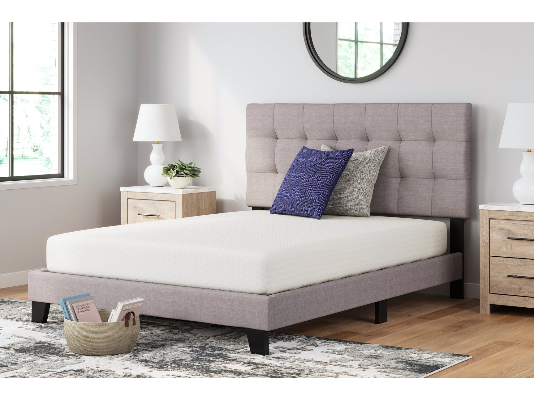 Chime 8 Inch Memory Foam King Mattress in a Box (Online Special Price) - Ornate Home