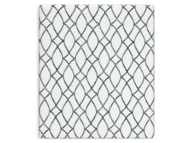 Chime Elite 2.0 White/Blue Memory Foam 10 Inch Mattress / Firm (Online Special Price) - Ornate Home