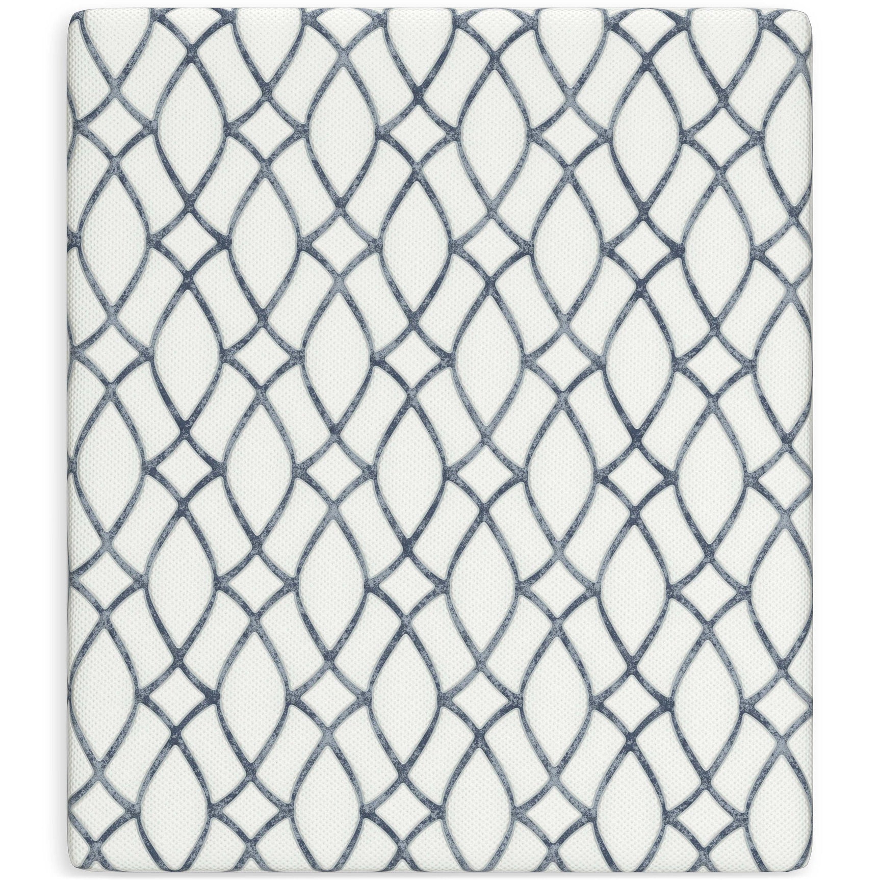 Chime Elite 2.0 White/Blue Memory Foam 10 Inch Mattress / Firm - Ornate Home