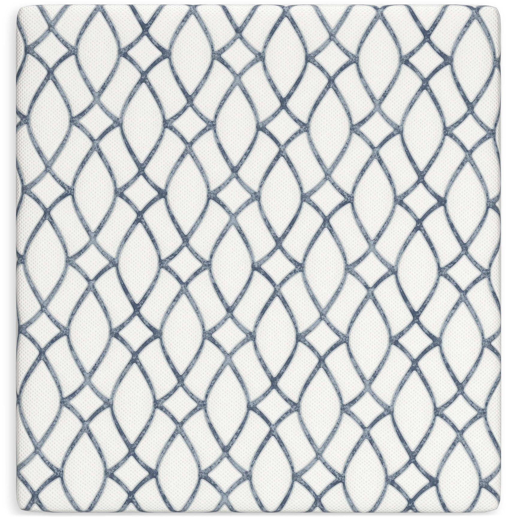 Chime Elite 2.0 White/Blue Memory Foam 10 Inch Mattress / Firm - Ornate Home