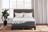 Chime Elite 2.0 White/Blue Memory Foam 14 Inch Mattress / Ultra Plush (Online Special Price) - Ornate Home