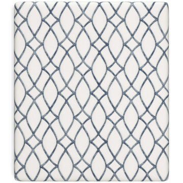 Chime Elite 2.0 White/Blue Memory Foam 14 Inch Mattress / Ultra Plush - Ornate Home