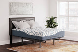 Chime Elite 2.0 White/Blue Memory Foam 14 Inch Mattress / Ultra Plush - Ornate Home