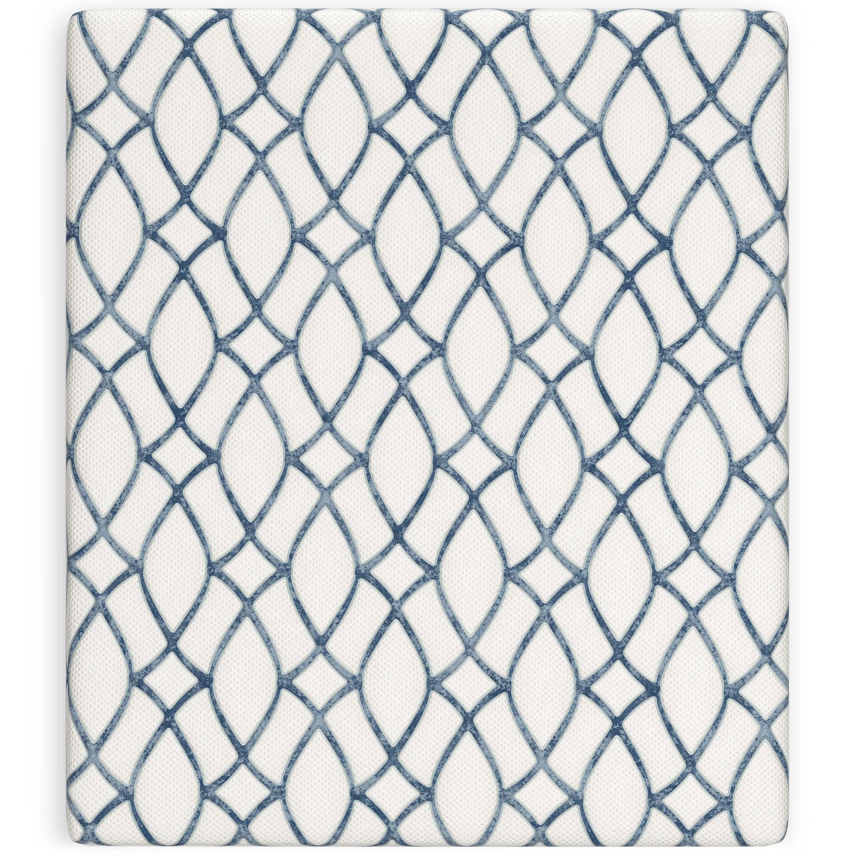 Chime Elite 2.0 White/Blue Memory Foam Mattress / Plush - Ornate Home