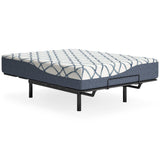 Chime Elite 2.0 White/Blue Memory Foam Mattress / Plush - Ornate Home