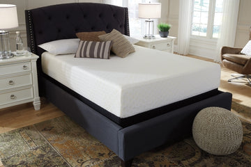 Chime White 12 Inch Memory Foam Queen Mattress in a Box - Ornate Home