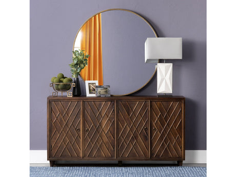 Chippendale Brown Sideboard - Ornate Home