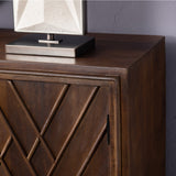 Chippendale Brown Sideboard - Ornate Home