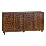 Chippendale Brown Sideboard - Ornate Home