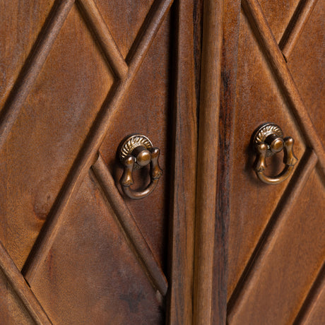 Chippendale Brown Sideboard - Ornate Home