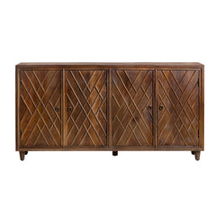 Chippendale Brown Sideboard - Ornate Home