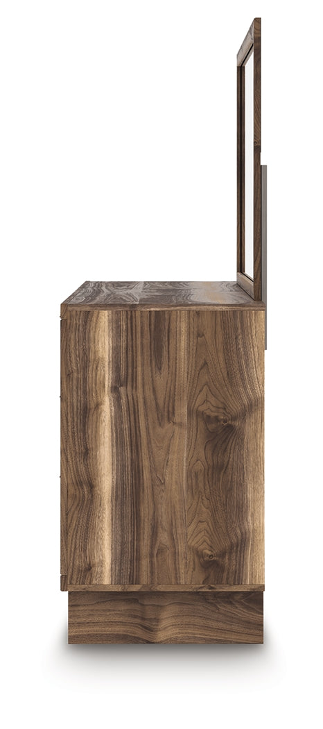 Chirason Brown Dresser and Mirror (Online Special Price) - Ornate Home