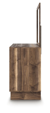 Chirason Brown Dresser and Mirror - Ornate Home