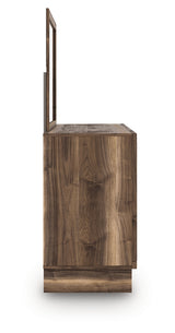 Chirason Brown Dresser and Mirror - Ornate Home